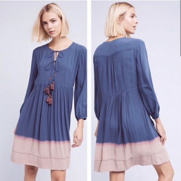 Anthropologie Dresses & Skirts - Anthropologie Holding Horses Dip Dye Peasant Dress